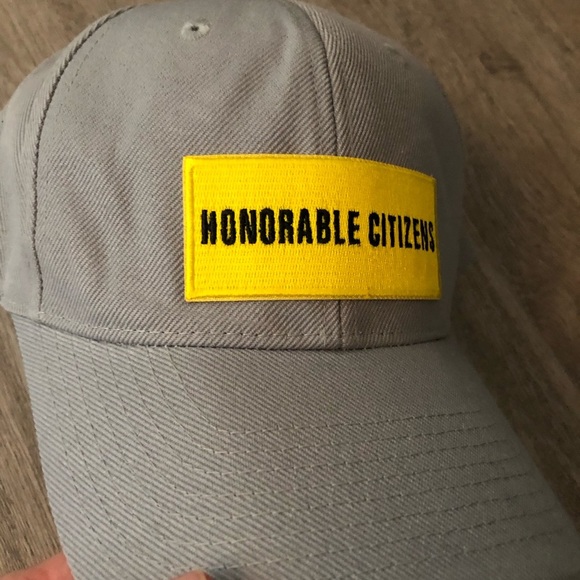 NEW honorable citizens gray adjustable baseball hat cap - Picture 7 of 10